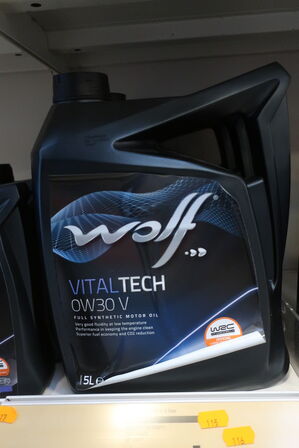 5 liter motorolie WOLF 0W30 V