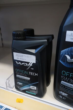 2 stk. motorolie WOLF 5W30 C4