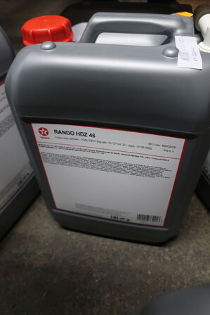 20 liter hydraulikolie TEXACO Rando HDZ 46
