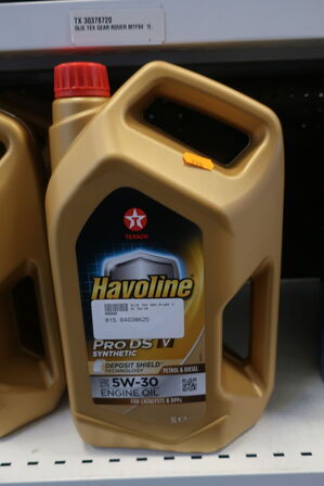 5 liter motorolie HAVOLINE 5W-30