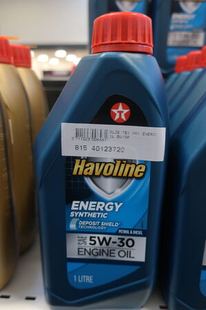6 stk. motorolie HAVOLINE 5W-30