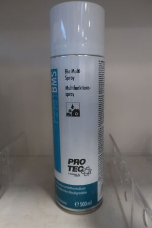 5 stk. power lube, bio multi spray samt super start spray PROTEC 