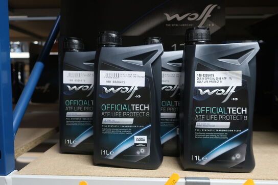 16 stk. gearkasseolie WOLF ATF LIFE PROTECT 8 