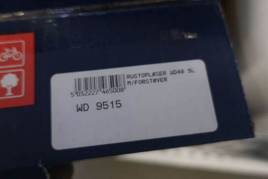 5 liter rustopløser WD-40 med håndsprøjte