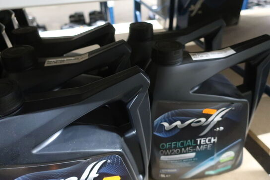 5 stk. motorolie WOLF 0W20 MS-MFE