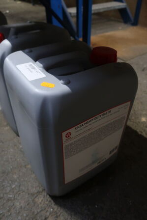 20 liter motorolie TEXACO Ursa Heavy Duty SAE 30