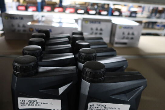 10 stk. motorolie WOLF 5W20 SP/RC G6 FE