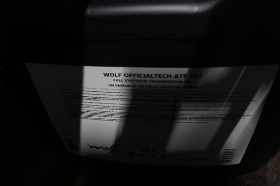 40 liter gearkasseolie WOLF 