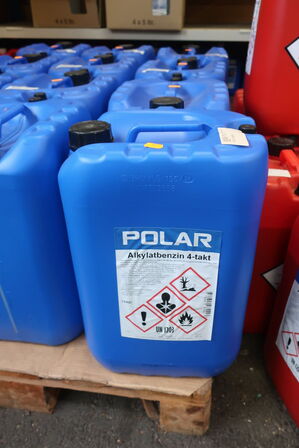 5 stk. alkylatbenzin 4-takt
