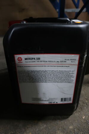 20 liter gearolie TEXACO Meropa 320