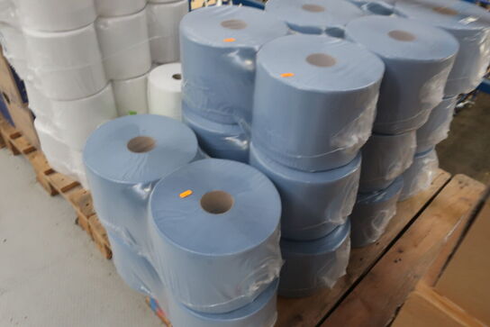 Blå håndklædepapir 