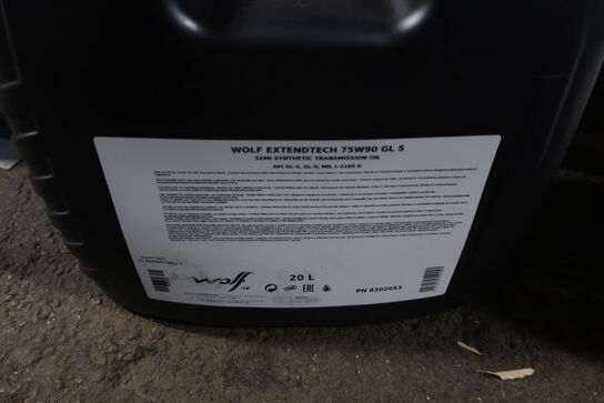 40 liter gearkasseolie WOLF 