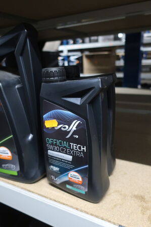 3 stk. motorolie WOLF