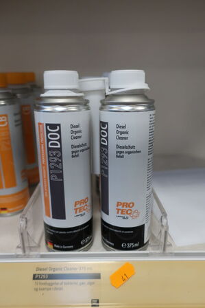 4 stk. diesel organic cleaner PROTEC 