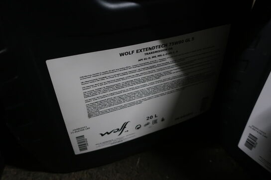 40 liter gearkasseolie WOLF 