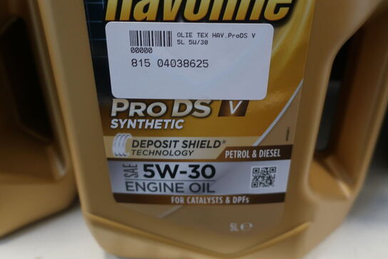 5 liter motorolie HAVOLINE 5W-30