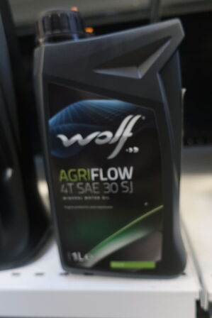 3 stk. motorolie WOLF 4T SAE 30 SJ