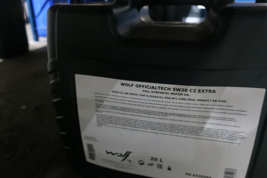 20 liter motorolie 5W30 C2 EXTRA