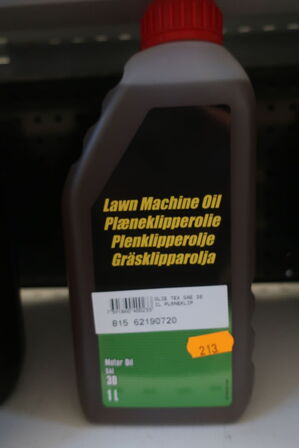 4 stk. plæneklipperolie 