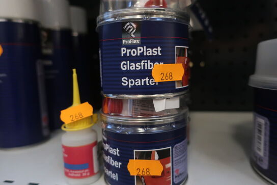 Glasfiberspartel m.v. 