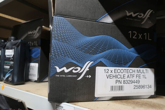 5 stk. gearkasseolie WOLF ATF FE