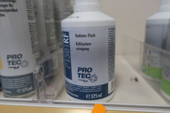 8 stk. rengøringsspray samt 3 stk. kemi til kølere PROTEC