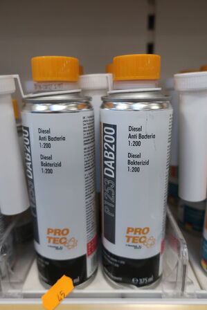 4 stk. diesel anti bacteria PROTEC 