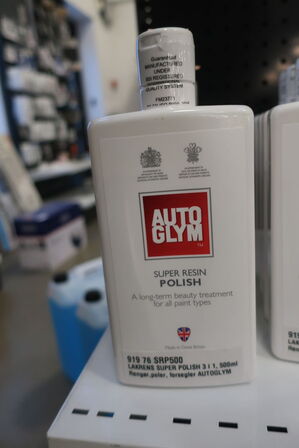 5 stk. lakrens AUTOGLYM