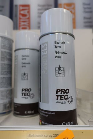 2 stk. silicone lube samt 5 stk. electronic spray PROTEC 