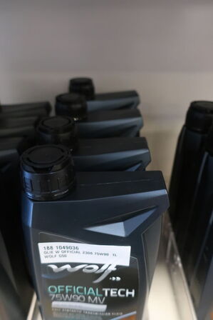 4 stk. gearkasseolie WOLF 75W90 MV 