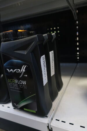 3 stk. motorolie WOLF 4T SAE 30 SJ