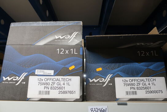 13 stk. gearolie WOLF 75W80 ZF GL 4