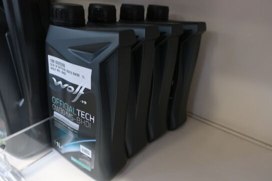 4 stk motorolie WOLF 0W30 MS-BHDI