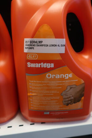 2 stk. håndrens SWARFEGA Orange 