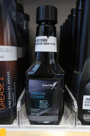 7 stk. radiator cleaner WOLF 