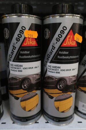 6 stk. rustbeskyttelsesvoks SIKA 6090