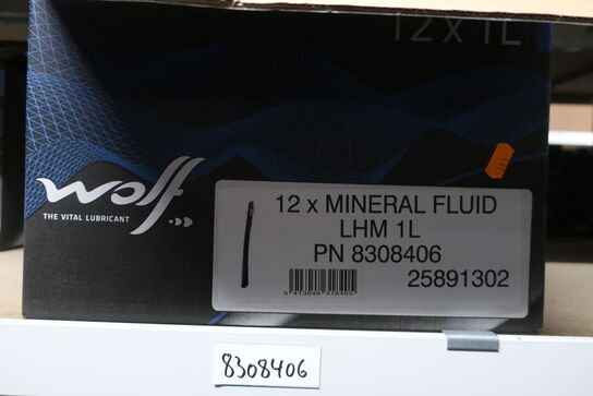 11 stk. hydraulikolie WOLF LHM  