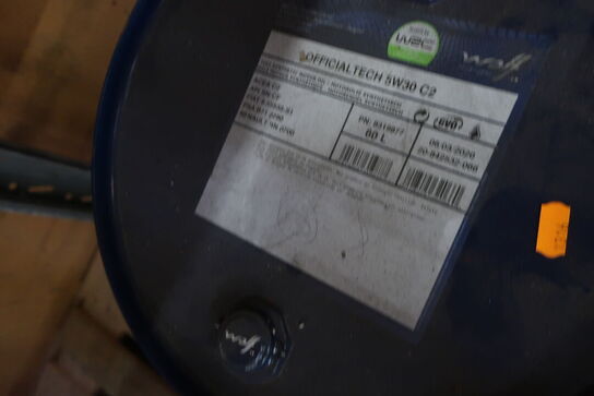 60 liter motorolie WOLF 5W30 C2