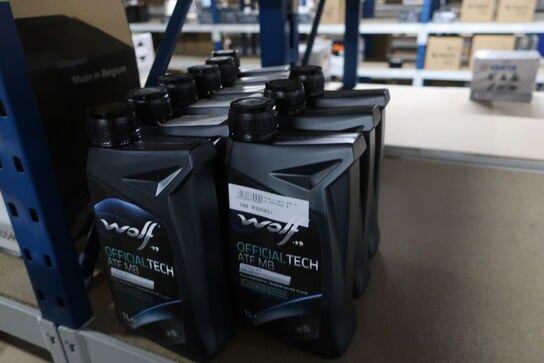 9 stk. gearolie WOLF ATF MB