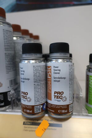 14 stk. power steering cleaner samt gear oil stop leak PROTEC 