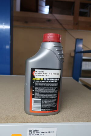 10 stk. motorolie TEXACO Havoline 0W-30