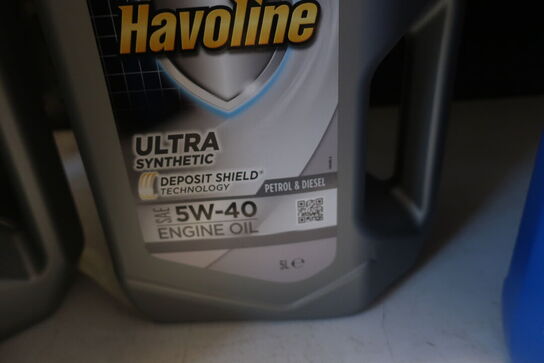 5 liter motorolie HAVOLINE 5W-40
