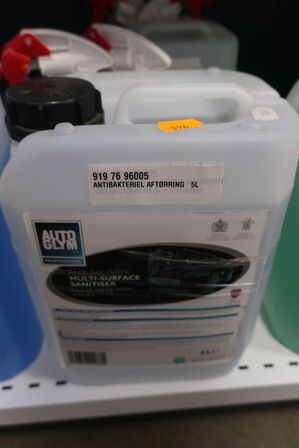 5 liter antibakteriel aftørring AUTOGLYM 