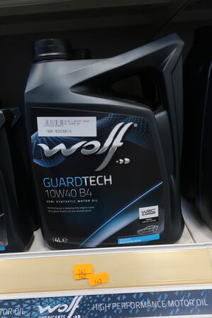 5 liter motorolie WOLF 10W40 B4
