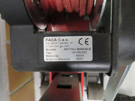 Buleudtrækker FACA ARGANO MANUALE
