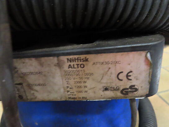 Industristøvsuger NILFISK ALTO ATTIX 30-21XC
