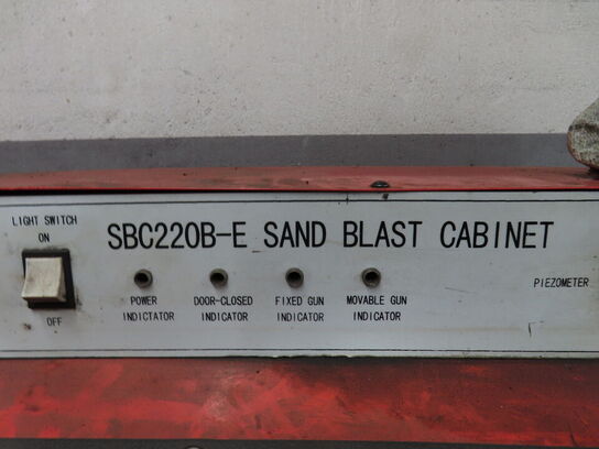Sanblæsekabine SBC220B-E