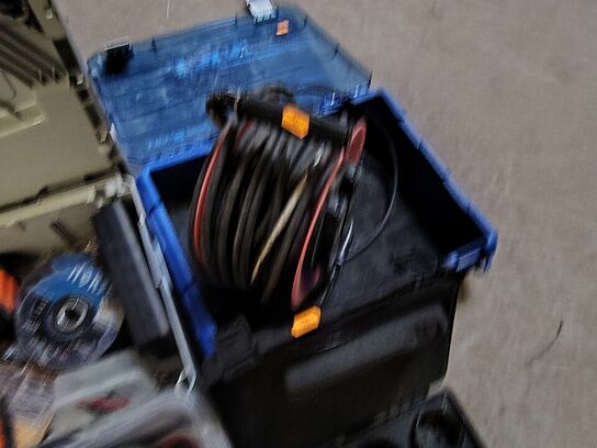 Kabeltromle, diverse tilbehør