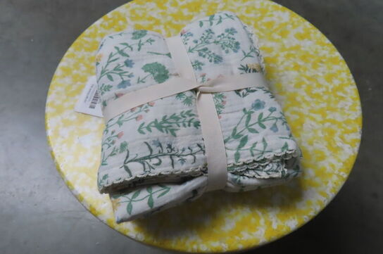 3 pk. Stofbleer OLIVER FURNITURE SOMMER FLOWERS