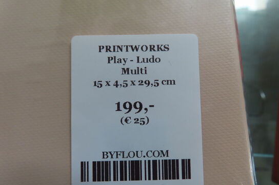 2 stk. Spil LUDO PRINTWORKS